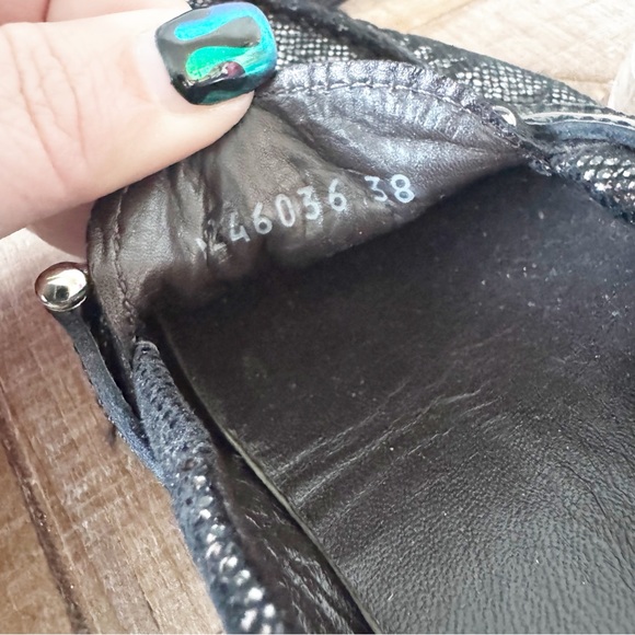 AGL Attilio Giusti Leombruni Black shiny driving moccasin loafers - Picture 11 of 12